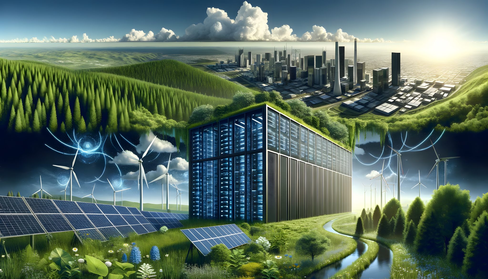 Data Centre powered by renewable energy